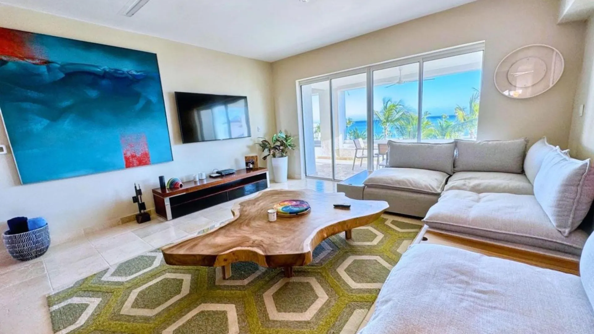 Apartment With 2Br And Ocean View In Punta Palmera Punta Cana